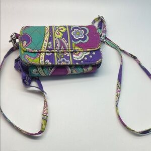 Vera Bradley Multicolor Paisley Crossbody Bag
